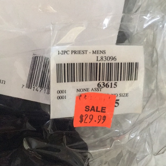 Halloween costume Priest costume - Picture 4 of 5